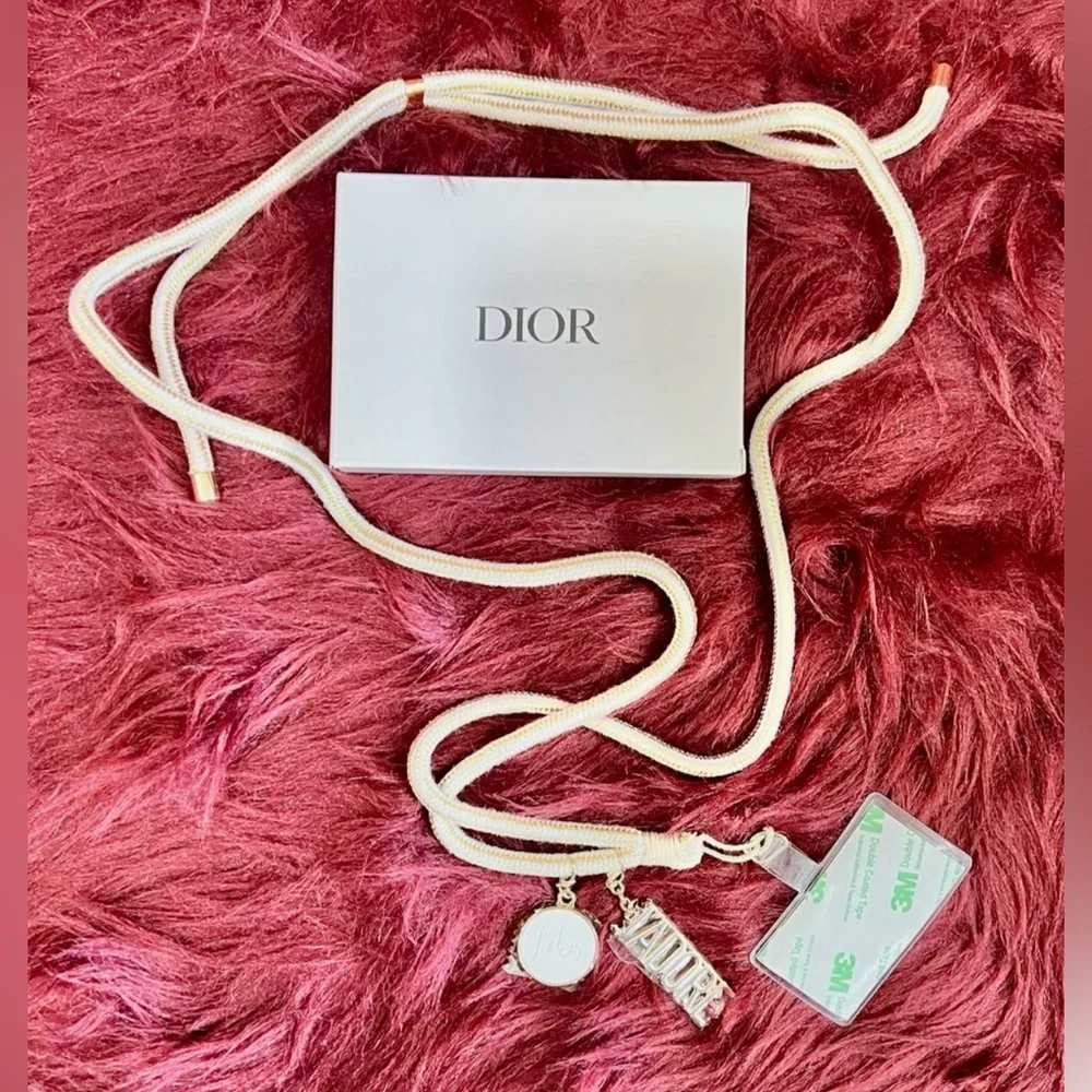 Dior J’adore Phone Strap NWB